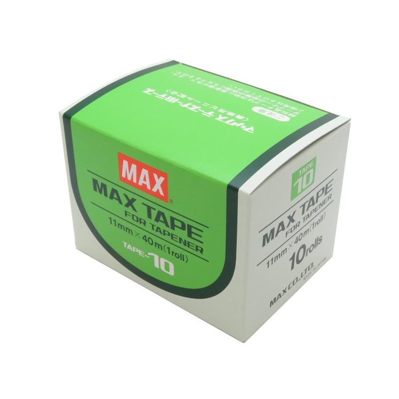 テープナーテーフ゜ TAPE-10(10巻入）白 10巻/箱 : 葡萄館 Yahoo!店