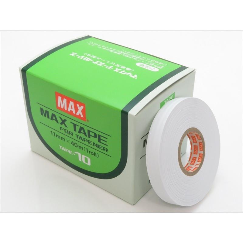 テープナーテーフ゜ TAPE-10(10巻入）白 10巻/箱 : 葡萄館 Yahoo!店 