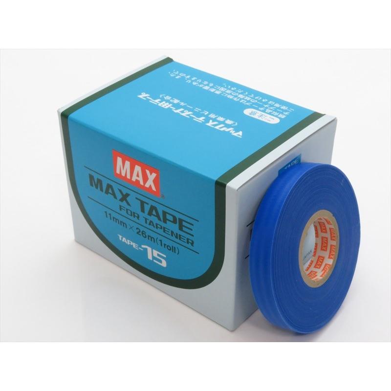 テープナーテーフ゜ TAPE-15(10巻入）青 10巻/箱 : 葡萄館 Yahoo!店
