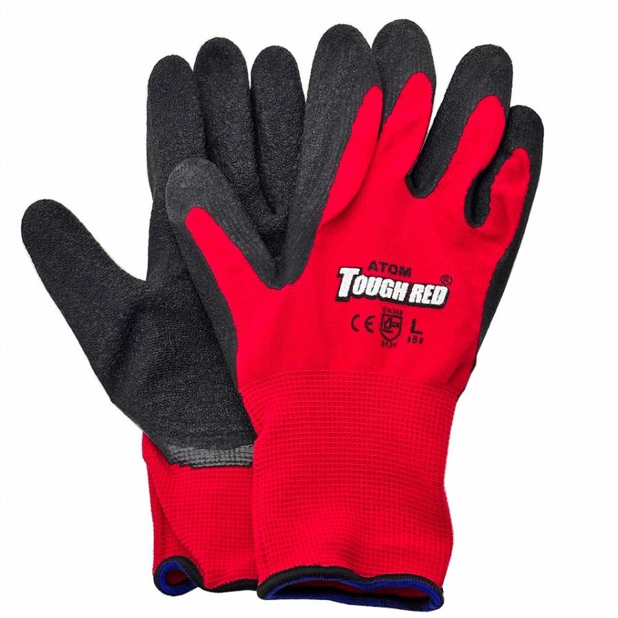 天然ゴムコーティング手袋 タフレッド 1470 Lサイズ やわらかい！ 使い