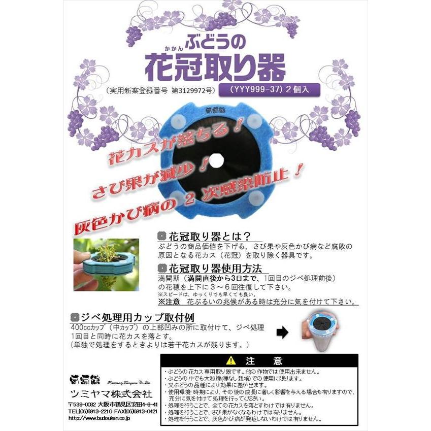 ぶどう の 花冠取り器 2ヶ入 花かす落とし Yyy999 37 葡萄館 Yahoo 店 通販 Yahoo ショッピング