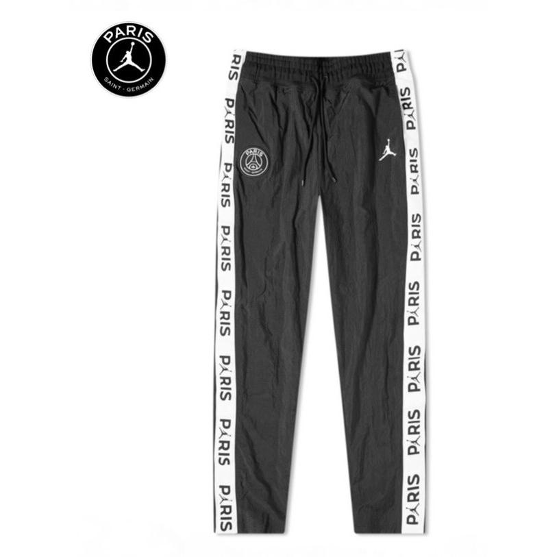 ジョーダンjordan コラボ Air Jordan Psg パリサンジェルマン ボトムス Standard Fit Black White Prayatnonline Org