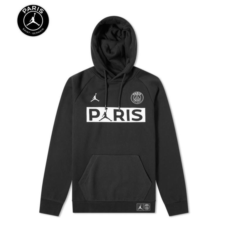 ジョーダンjordan コラボ Air Jordan Psg パリサンジェルマン Jumpman Fleece パーカー プルオーバー Black White Jd Buena Westcoast 通販 Yahoo ショッピング