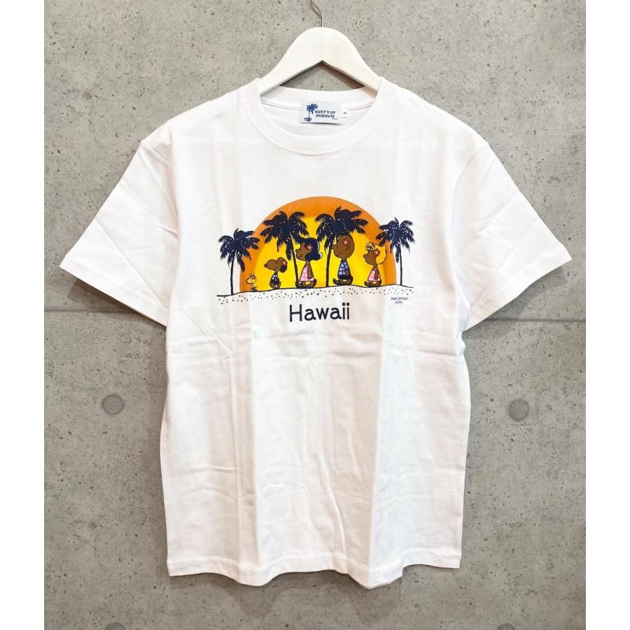 日焼けスヌーピー Moni Honolulu モニホノルル ハワイ限定 Hawaii Tシャツ Sunset メンズ ユニセックス サイズ Xs L Mn Buena Westcoast 通販 Yahoo ショッピング