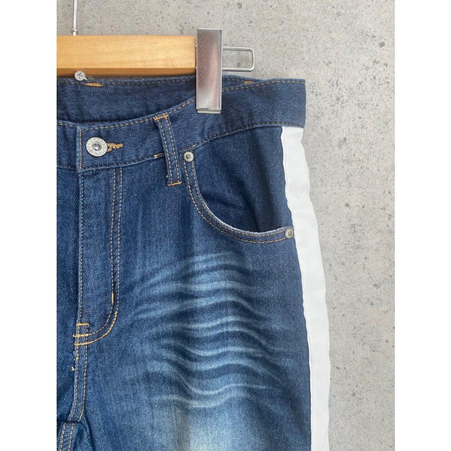 デニムパンツ サイドライン ボトムス ストレッチ メンズ ネイビー Sd 015 Buena Westcoast 通販 Yahoo ショッピング