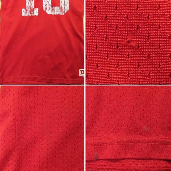 Wilson OLD古着 フットボール Tシャツ ゲームシャツ M Vネック