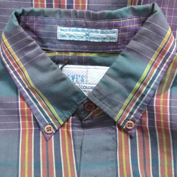 Levi's 80年代 リーバイス LEVI'S COLORGRAPHS チェック柄シャツ Levi's 80年代 リーバイス LEVI'S COLORGRAPHS チェック柄シャツ
