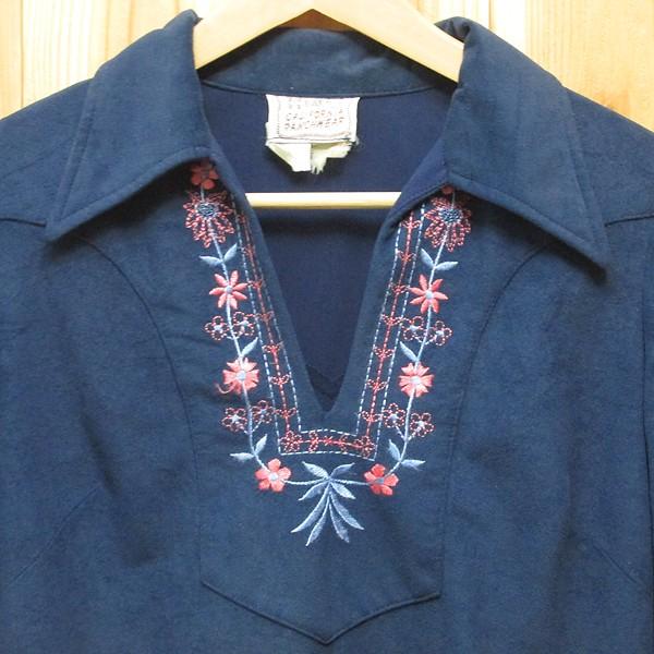 Vintage Famous Barr プルオーバーシャツ古着長袖シャツ