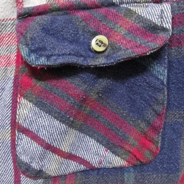 古着 BIG YANK ネルシャツ M ビッグヤンク コットン チェック シャツ