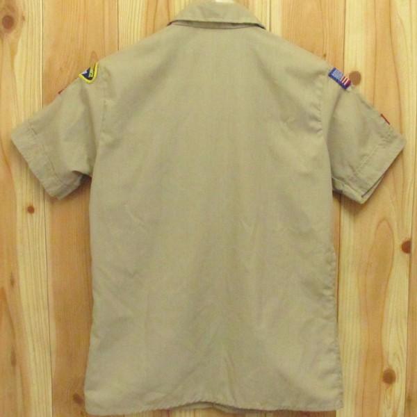 古着 ボーイスカウト 半袖シャツ BSA 80年代 16 BOY SCOUTS OF