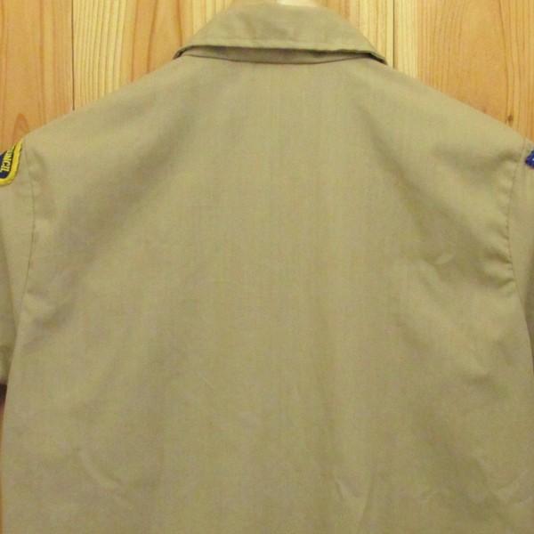 古着 ボーイスカウト 半袖シャツ BSA 80年代 16 BOY SCOUTS OF AMERICA