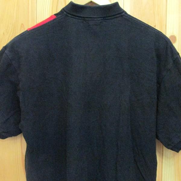 古着 ポロシャツ NAUTICA COMPETITION ノーティカ 黒 M : BUFFALOHIP 
