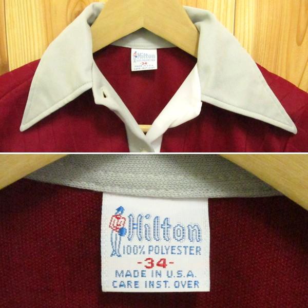 ビンテージ古着 ボーリングシャツ Hilton/ヒルトン 34 ビンテージ古着 ボーリングシャツ Hilton/ヒルトン 34