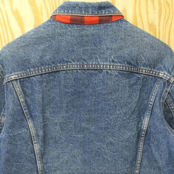 80s リーバイス 71411-0816 Gジャン チェック柄ライナー 40L 80s リーバイス 71411-0816 Gジャン チェック柄ライナー 40L