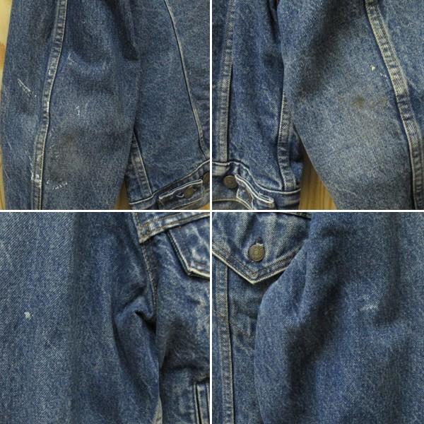 80s リーバイス 71411-0816 Gジャン チェック柄ライナー 40L 80s リーバイス 71411-0816 Gジャン チェック柄ライナー 40L