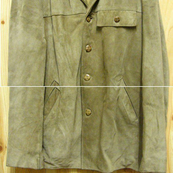 Sears スエード ジャケット/コート 古着 アルゼンチン製 革ジャン 44