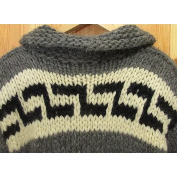 古着 カウチン プルオーバー セーター ニット ウール ジャケット