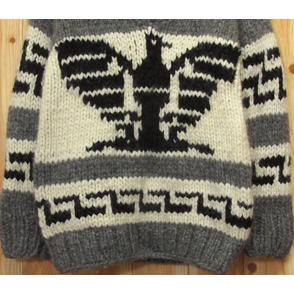 古着 カウチン プルオーバー セーター ニット ウール ジャケット