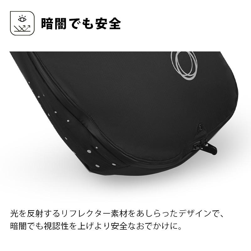 Bugaboo バガブー サーモライト パフォーマンス フットマフ ヘリテージブラック ベビーカー アクセサリー 防寒 防風 防寒グッズ ベビーカーシート 冬 寒さ対策 | bugaboo | 05