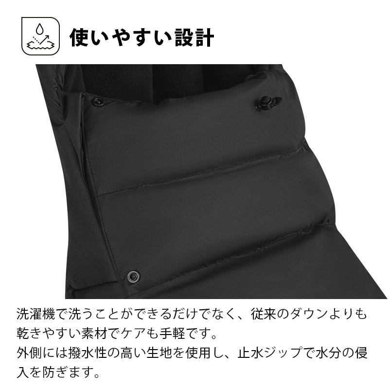 Bugaboo バガブー サーモライト パフォーマンス フットマフ ヘリテージブラック ベビーカー アクセサリー 防寒 防風 防寒グッズ ベビーカーシート 冬 寒さ対策 | bugaboo | 06