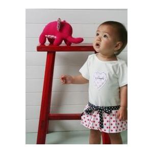 リトルドッグラフド　スカート付ロンパース/Tutu-rompers　黒リボン |  | 01