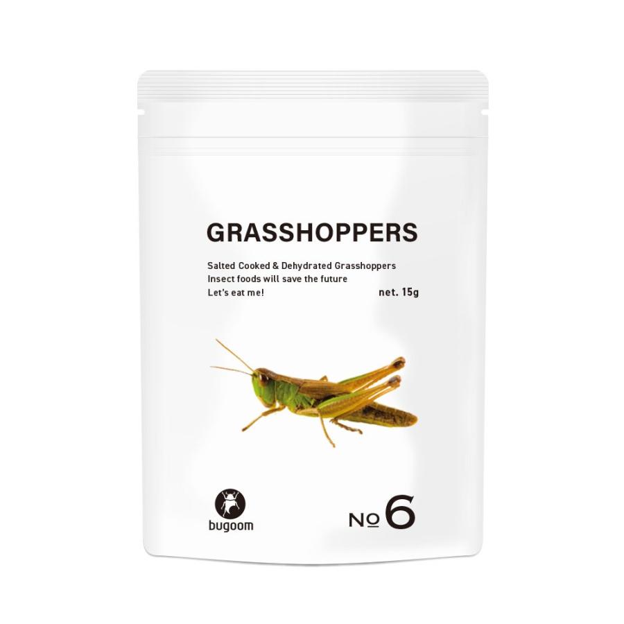 昆虫食 バッタ 飛蝗 食用 安全 ゲテモノ 罰ゲーム ドッキリ 珍味 お菓子 スナック Bugoom バグーム Grasshoppers No 6 Net 15g Id23 6 15g Bug Bugoom Yahoo 店 通販 Yahoo ショッピング
