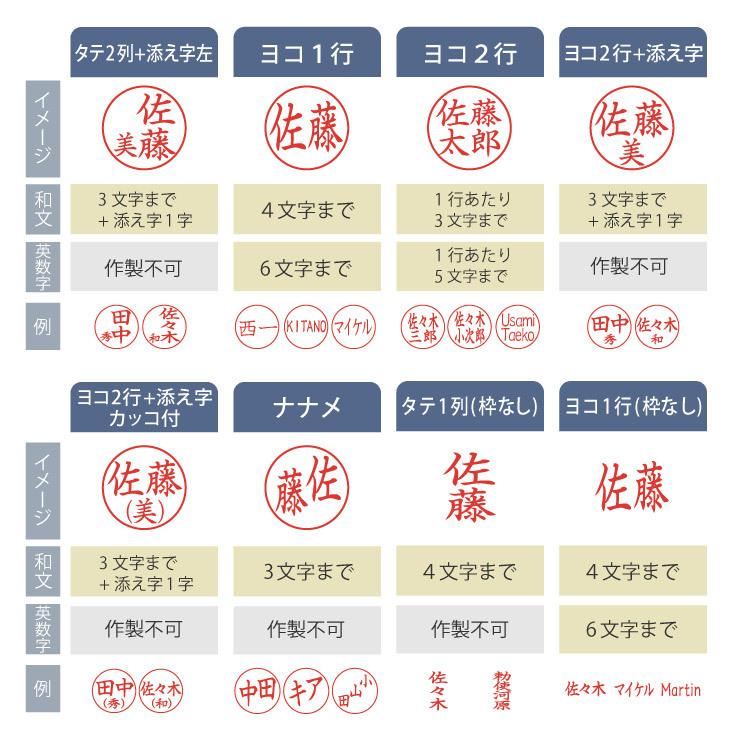 シャチハタ キャップレス9 キーホルダー付 印鑑 ハンコ ネーム9 シヤチハタ オーダー ワンタッチ｜bugyo｜13