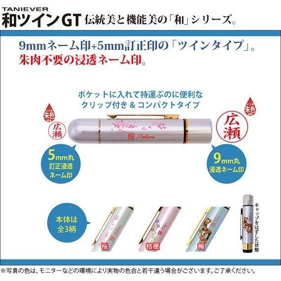 サンビー（SANBY） 和ツインGT ネーム印 訂正印 タニエバー 浸透印