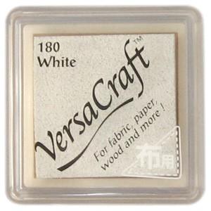 バーサクラフト Sサイズ ホワイト 白 スタンプ台 布用スタンプパッド 