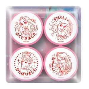 ディズニープリンセス 先生のごほうびスタンプ 1セット4個入り ビバリー はんこ奉行 通販 Paypayモール