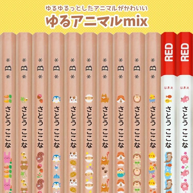 名入れ 鉛筆 1ダース 2B B 六角軸鉛筆10本 赤鉛筆2本 名入れ 鉛筆 1ダース 2B B 六角軸鉛筆10本 赤鉛筆2本