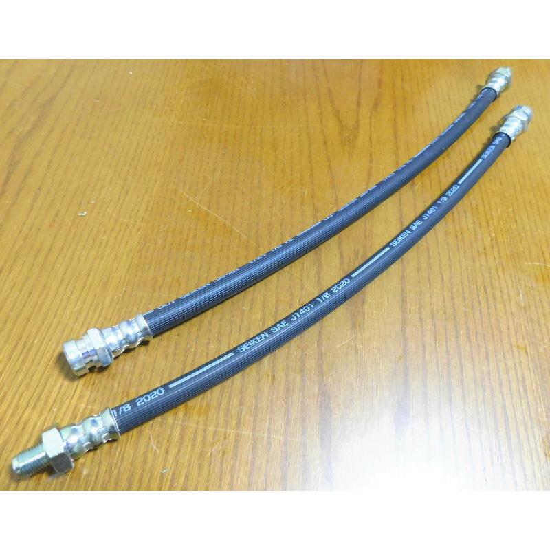 日本製 ハコスカ用ブレーキホース新品-フロント用 左右セット GC10