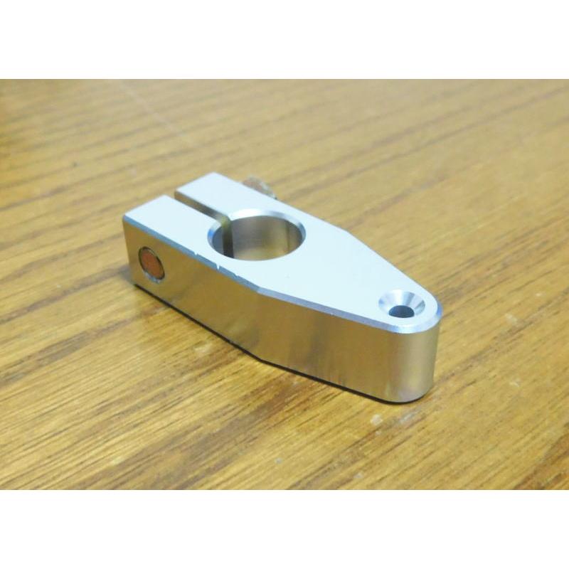 リターンスプリング戻しレバーΦ10シャフト用シルバー銀