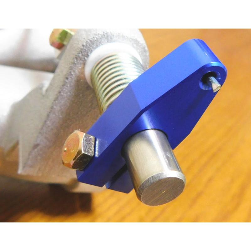 リターンスプリング戻しレバーΦ10シャフト用ブルー青 ソレックス リターンスプリング戻しレバーΦ10シャフト用ブルー青 ソレックス