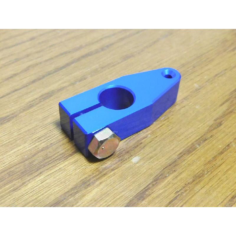 リターンスプリング戻しレバーΦ10シャフト用ブルー青 ソレックス