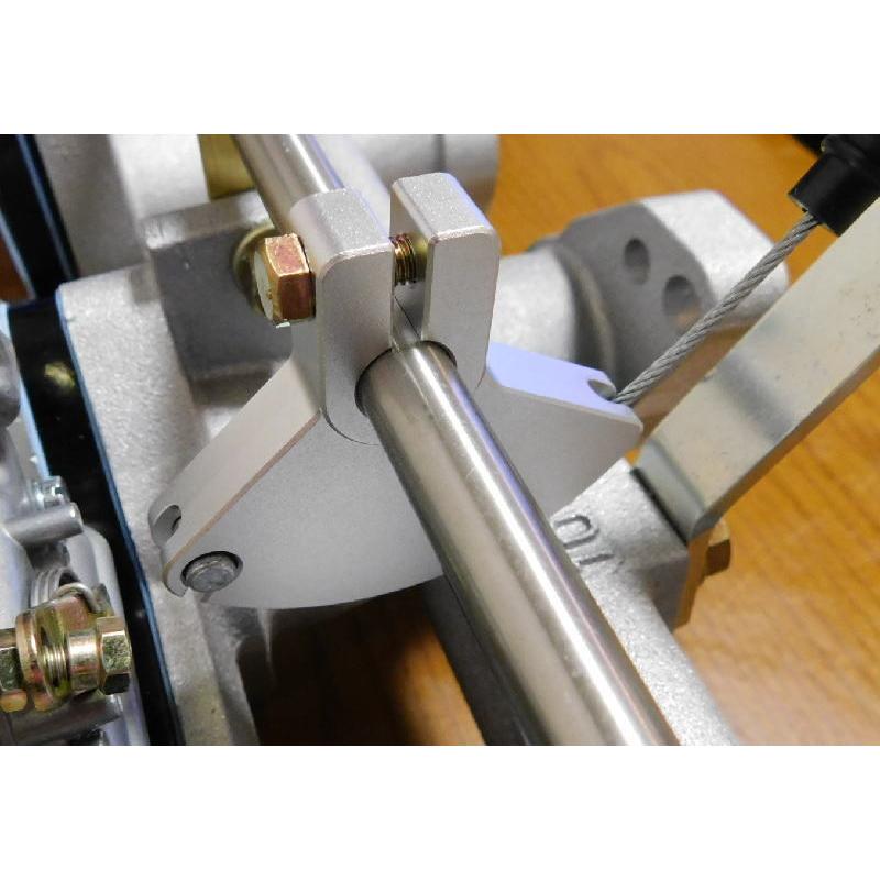 アルミ扇レバー/シルバーΦ10シャフト用 オウギレバー/オオギレバー