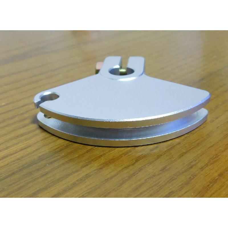 アルミ扇レバー/シルバーΦ10シャフト用 オウギレバー/オオギレバー