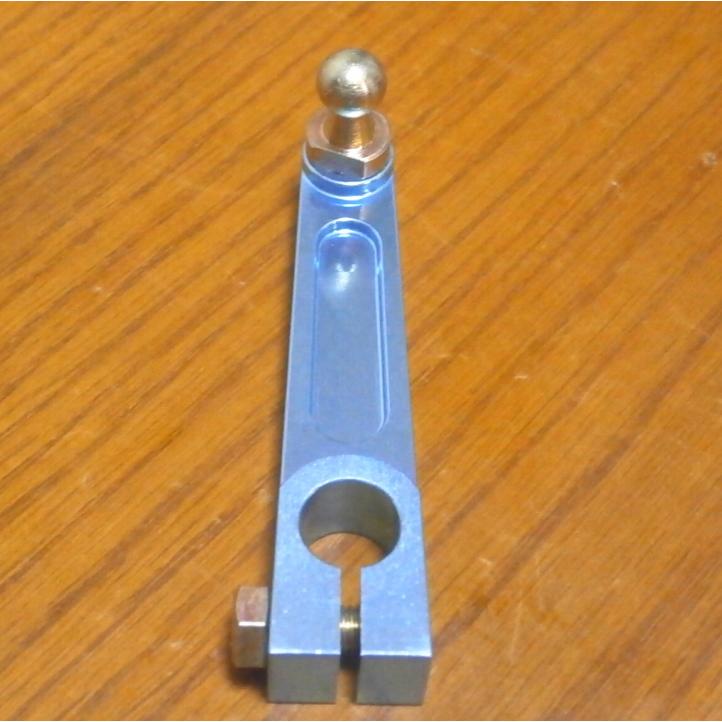 押しレバー青ブルーΦ10シャフト用 ソレックス/ウェーバー/キャブレター