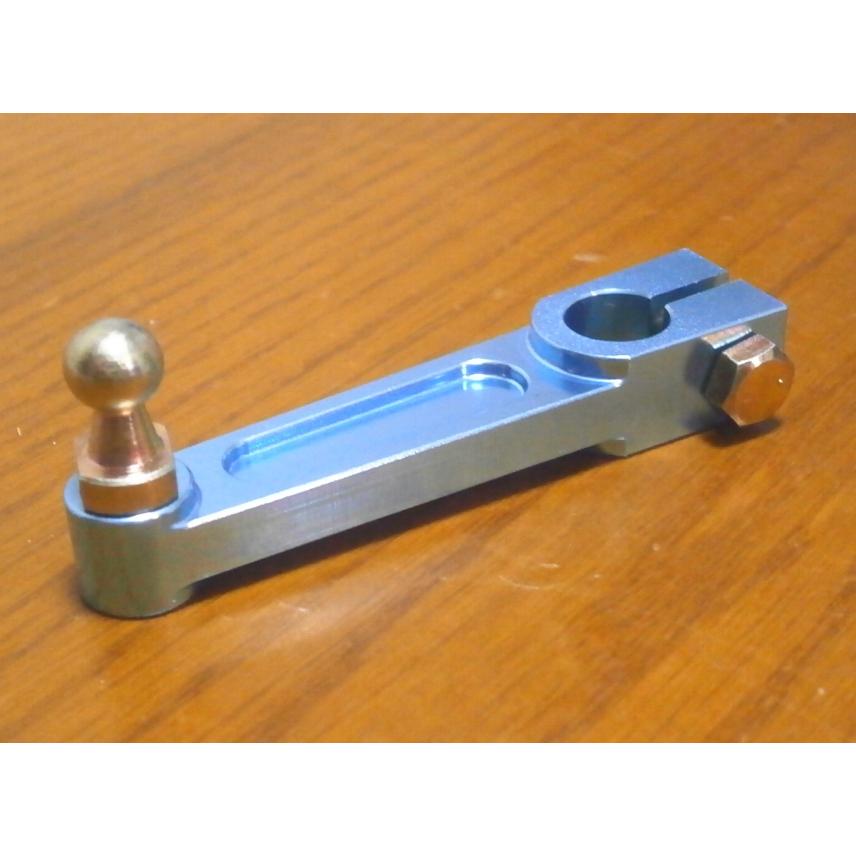 押しレバー青ブルーΦ10シャフト用 ソレックス/ウェーバー/キャブレター