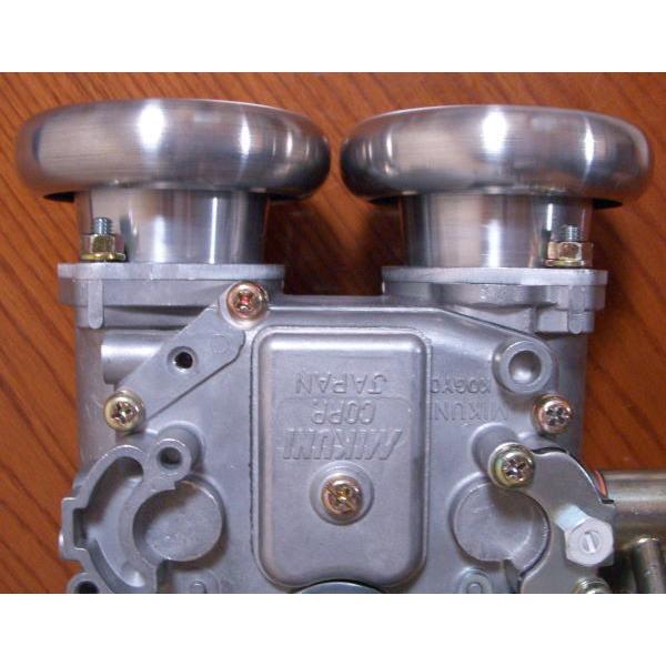 45mmカールファンネル新品S30ZソレックスSOLEXハコスカS130Z アルミ