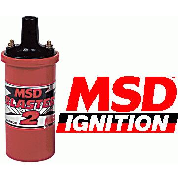 MSDイグニッションコイル赤レッド/A12A14サニートラックL6 MSDイグニッションコイル赤レッド/A12A14サニートラックL6