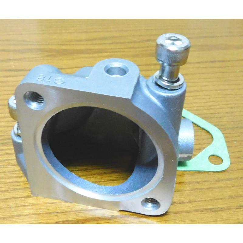 L6L型用サーモスタットハウジング新品B ボルト付 ガスケット付