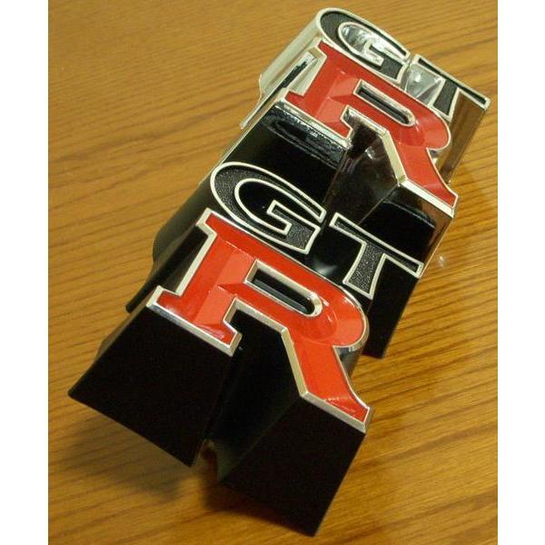 ケンメリ用新品フロントGT-Rエンブレム☆KPGC110*GTR*S20