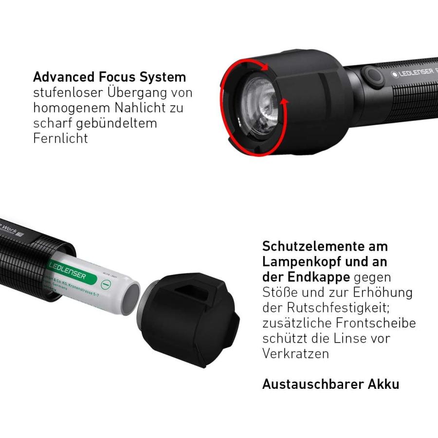 Ledlenser(レッドレンザー) P Workシリーズ LEDフラッシュライト Ledlenser(レッドレンザー) P Workシリーズ LEDフラッシュライト