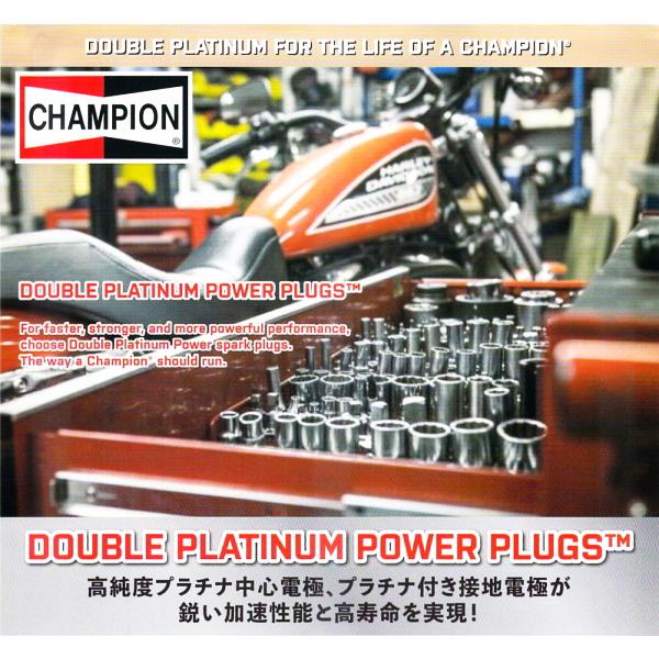 スパークプラグ ハーレーダビッドソン FLHTCU S/C ウルトラクラシック・エレクトラグライド・サイドカー Wプラチナプラグ RA8PHP