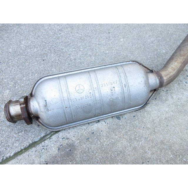 16年 ベンツ CLK320 W209 GH-209365 リアマフラー A2034903121 181930