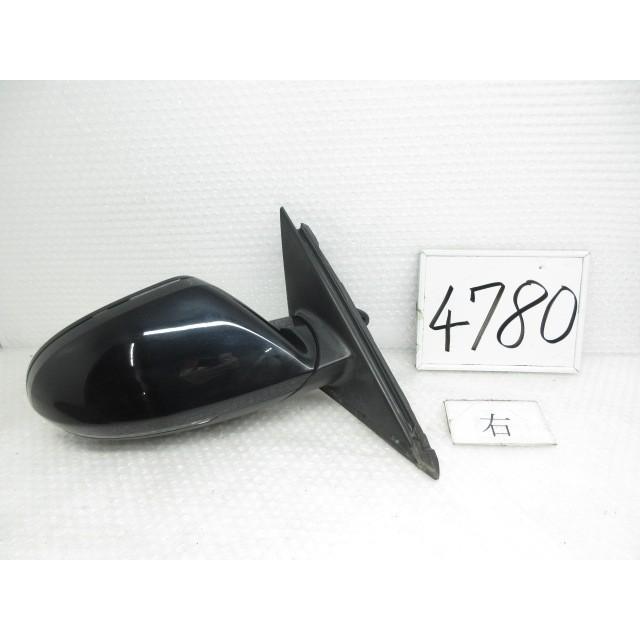 2013年 アウディ A6 DBA-4GCHVS 右サイドミラー ドアミラー 電動格納 