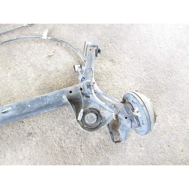 30年 スペーシア ハイブリッドX DAA-MK53S リアアクスルビーム ABSセンサー 車速センサー 46500-74P40 205519 4784の画像