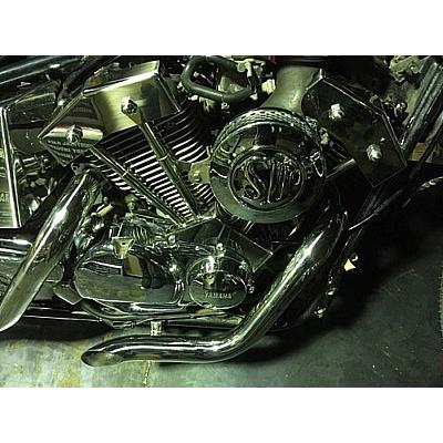 YAMAHA - DS250用SU＆ダミープッシュロッドカバーSET(カスタム貯蔵タンク用）