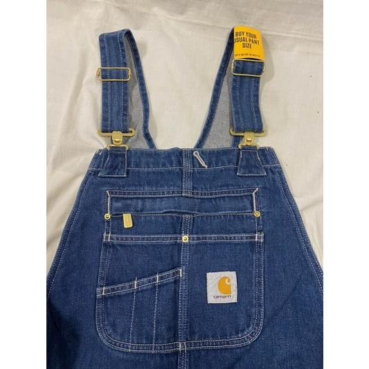 Carhartt ダークブルー デニムオーバーオール Carhartt カーハート オーバーオール ブルーデニム : 部品屋K&W - 通販